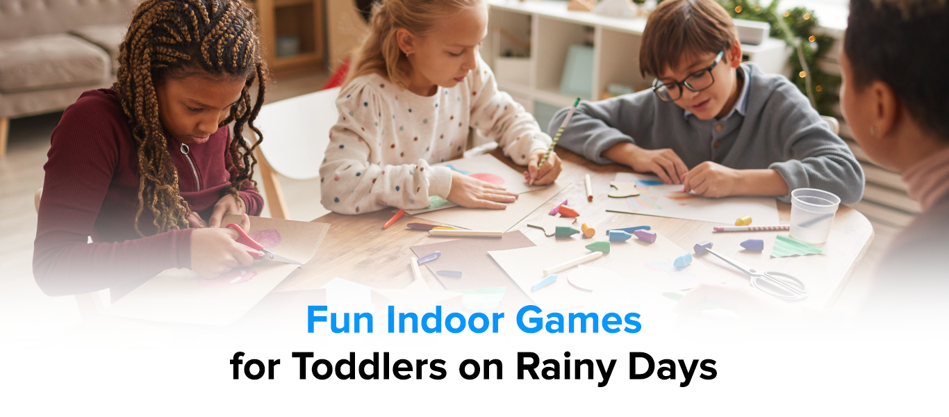 Fun Indoor Games for Toddlers on Rainy Days